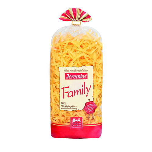 Bandnudeln 4mm, Family 500g