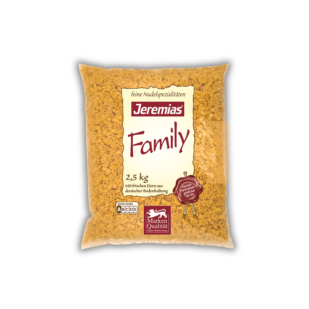 Fußballnudeln, Family 2.5kg