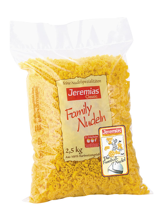 Fußballnudeln, Family 2.5kg