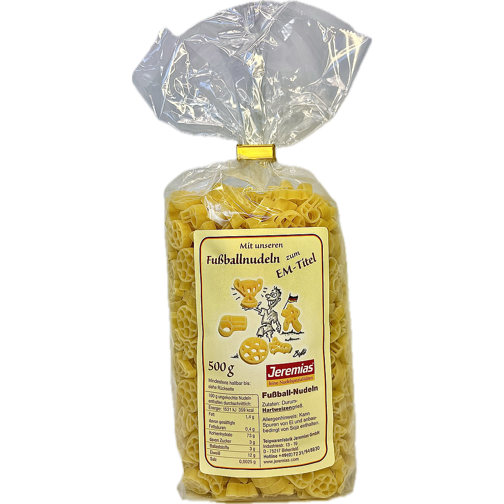 Fußballnudeln, Pasta 500g
