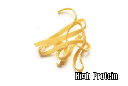 Bandnudeln 4mm gewalzt, High Protein 400 g