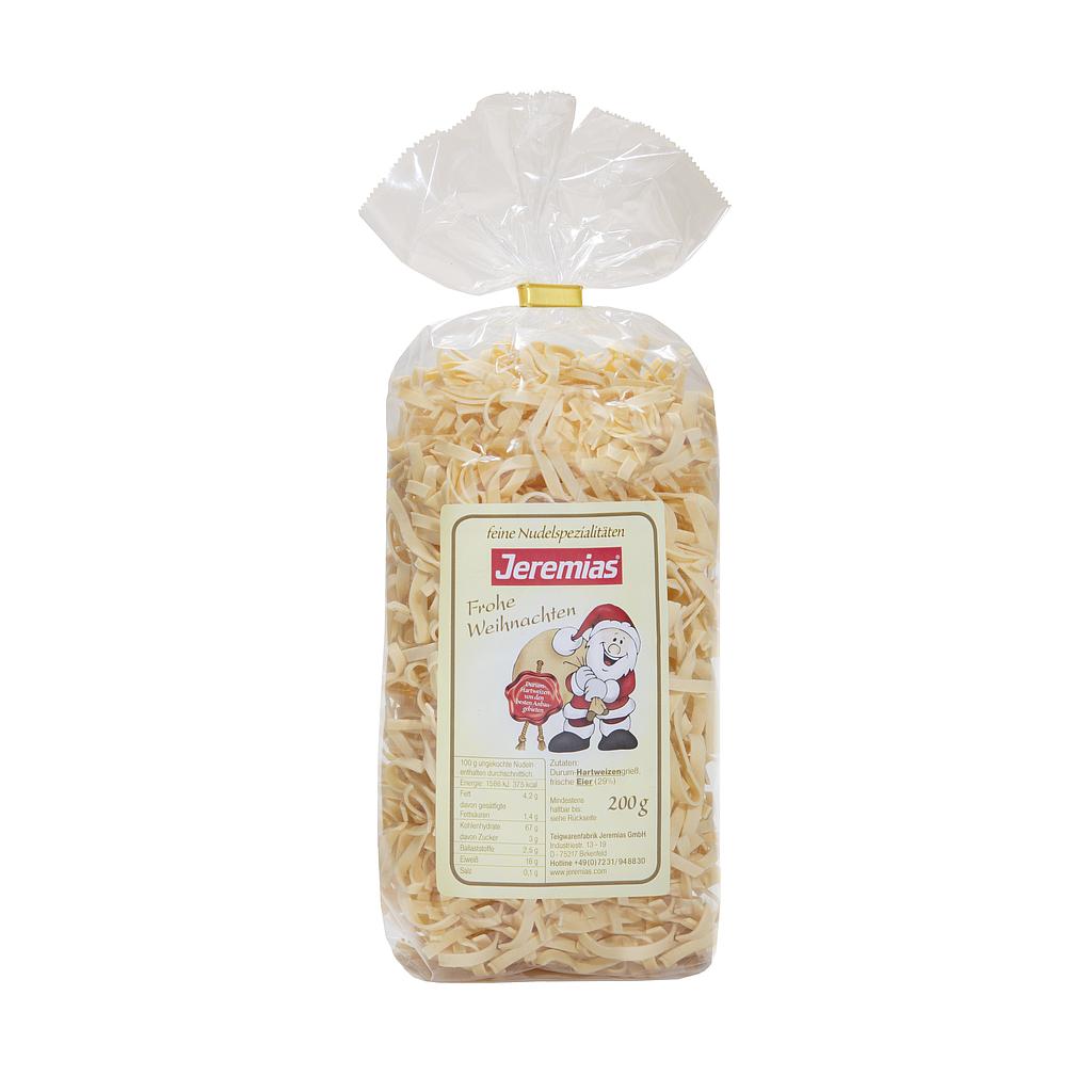 &quot;Nikolaus&quot; Bandnudeln 4mm gew.,  Gourmet 200g